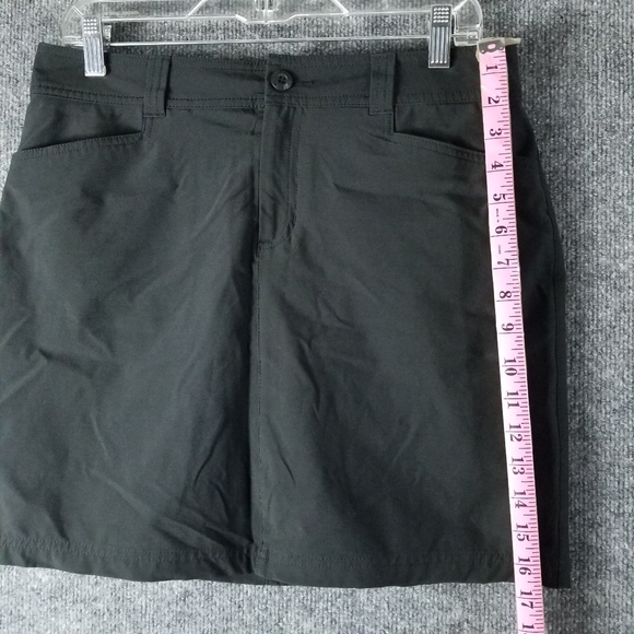 Eddie Bauer Women's skirt  Skort size 6 Black - Picture 5 of 10